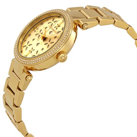 michael kors mk6469|Michael Kors Mini Parker Floral Cutout Dial Ladies Watch MK6469.